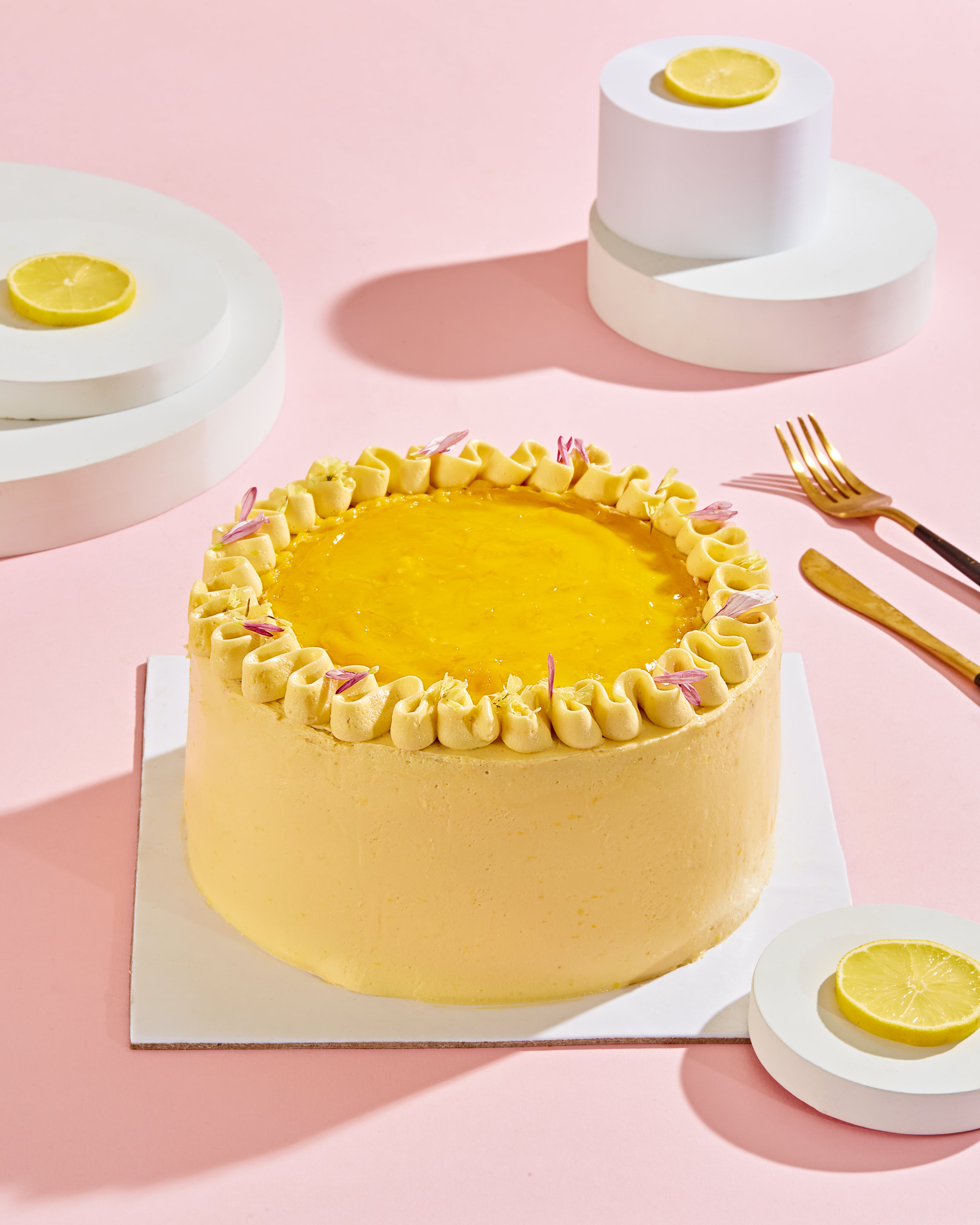 Lemon blueberry cake&nbsp